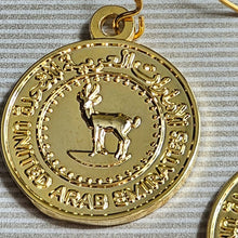Load image into Gallery viewer, The UAE Arabian Sand Gazelle Small earrings