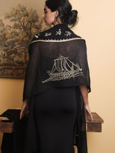 Load image into Gallery viewer, HOROUF Scarf - Black