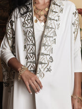 Load image into Gallery viewer, HOROUF Women’s Abaya – White
