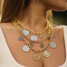 Load image into Gallery viewer, Multilayered Necklace _  UAE Coins