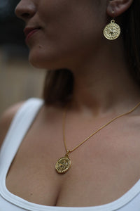 Tabitha Phoenician _  Small Coin Necklace
