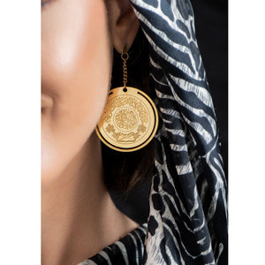 KSA Coin Earrings