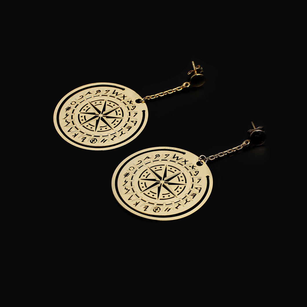 The Lebanese Phoenician  earrings